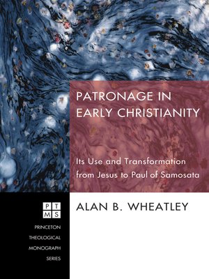 cover image of Patronage in Early Christianity
